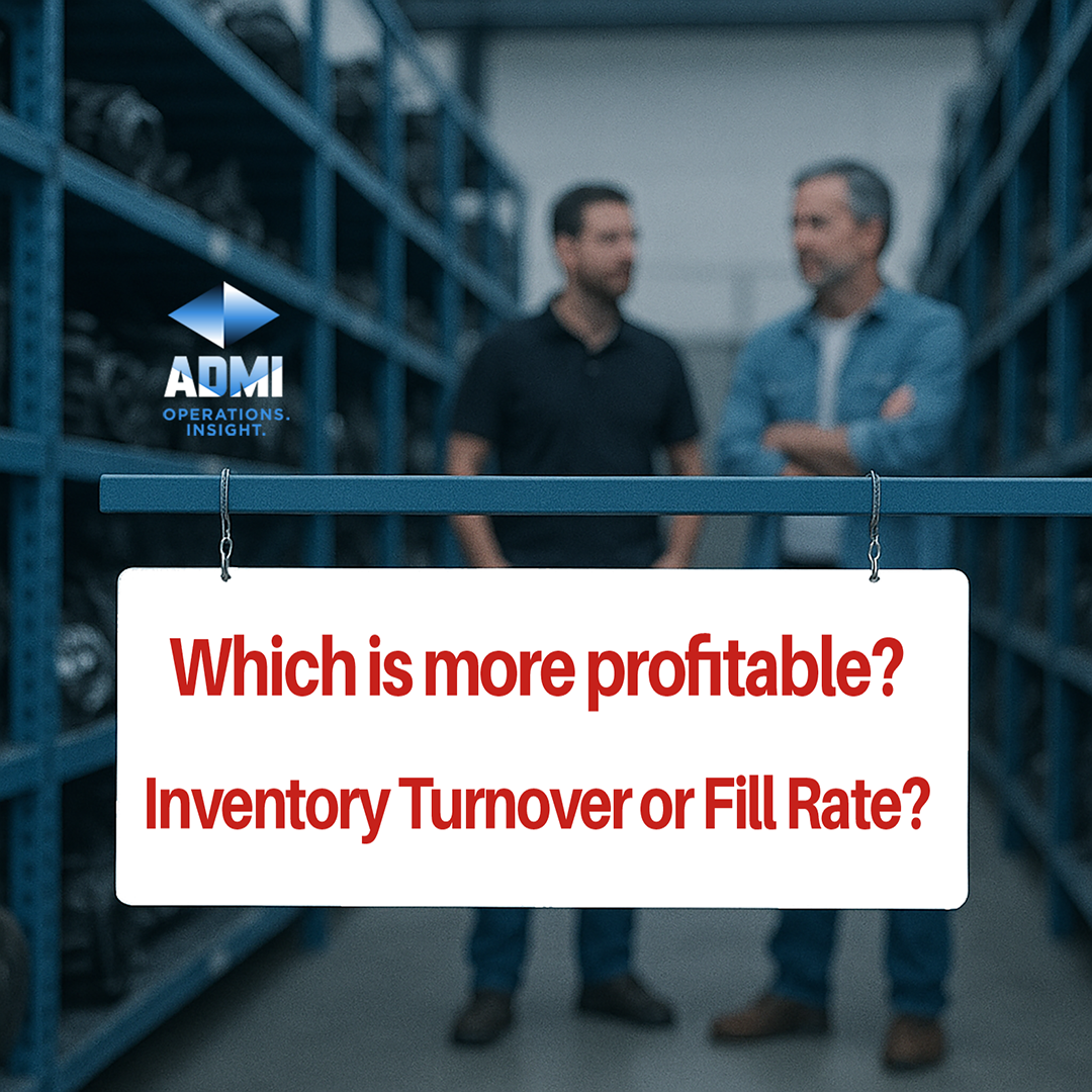 Which is more profitable? Inventory Turnover or Off-Shelf Fill Rate